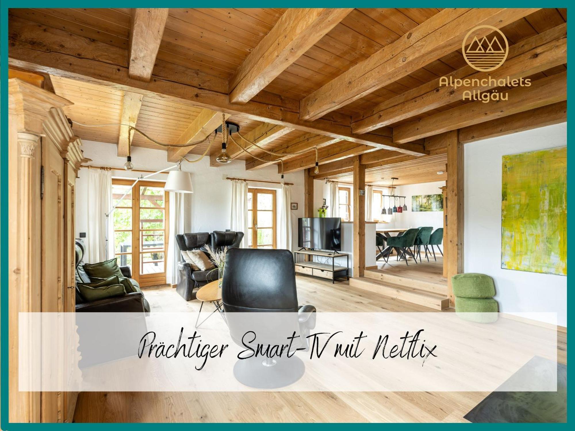 Gemuetliches Ferienhaus Mit Garten Kamin, Eine Separate Ferienwohnung, Neu Renoviert, Ideal Fuer Familien Und Gruppen Імменштадт-ім-Алльгой Екстер'єр фото
