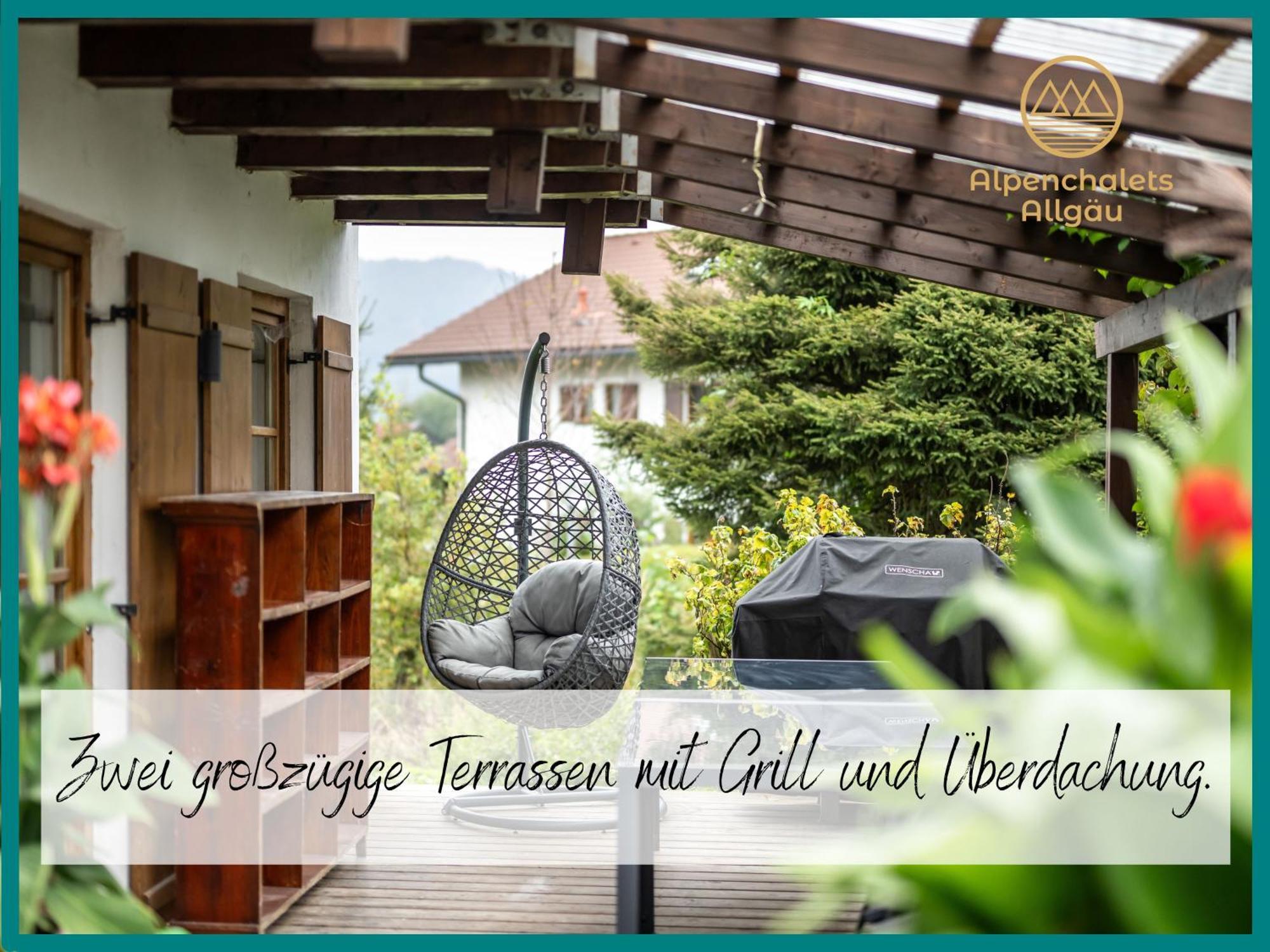 Gemuetliches Ferienhaus Mit Garten Kamin, Eine Separate Ferienwohnung, Neu Renoviert, Ideal Fuer Familien Und Gruppen Імменштадт-ім-Алльгой Екстер'єр фото